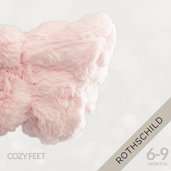 Rothschild Size 6โ9M Pink Faux Fur Baby Bunting Suit - Picture 6 of 6